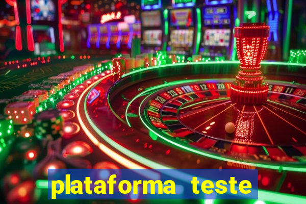 plataforma teste fortune tiger